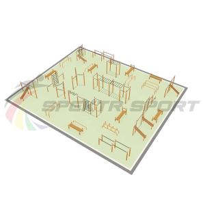 Купить Парковая площадка для Воркаут и WRK 6_76mm в Новаяладоге 