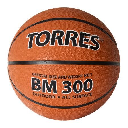 Купить Мяч баскетбольный  "TORRES BM300" р.3  в Новаяладоге 