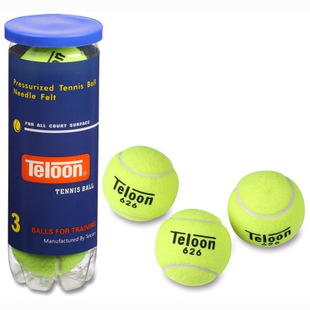 Купить Мяч для большого тенниса Teloon 626Т Р3  (3 шт) в Новаяладоге 