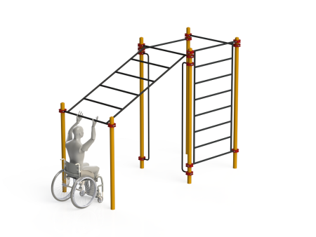 Купить Спортивный комплекс для инвалидов-колясочников WRK-D15_76mm в Новаяладоге 