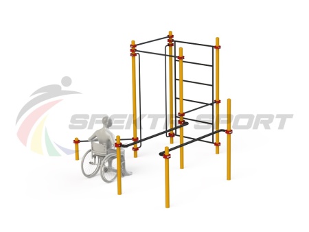 Купить Спортивный комплекс для инвалидов-колясочников WRK-D18_76mm в Новаяладоге 